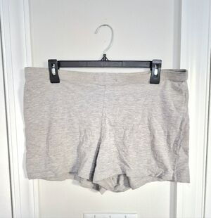 🩶3/$10 Vintage Mandee Gray Drawstring Shorts Active Gym Retro Spring Summer Y2K